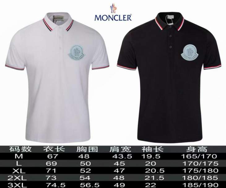 Picture of Moncler Polo Shirts Short _SKUMonclerM-3XL11Ln1326293
